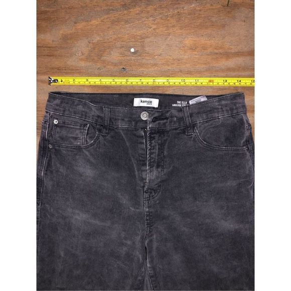 Kensie Jeans "The Ella" High Rise Straight Leg Pants, Size 6, MSRP $98 - Picture 6 of 8
